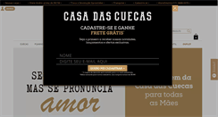 Desktop Screenshot of casadascuecas.com.br